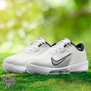 Nike Air Zoom Infinity Tour 2 Men’s Golf Shoes Black White FD0218-100 Sz 6 NEW